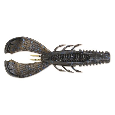 CrushCity Cleanup Craw 3 Fishing Bait - Green Pumpkin Blue Color