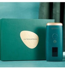 NIB - GLAMOU 3-IN-1 IPL HAIR REMOVAL SET - Removal Device-Adapter-Razor-Goggles