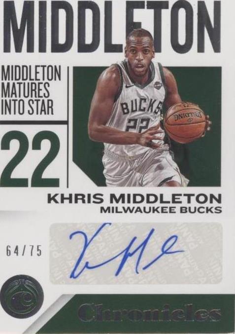 2018-19 Panini Chronicles - Khris Middleton #CS-KM for sale | eBay