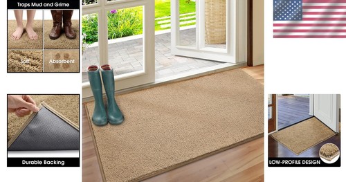 Machine Washable 30"x48" Dirt Trapper Rug - Safe, Comfortable Entryway Solution - Picture 2 of 9