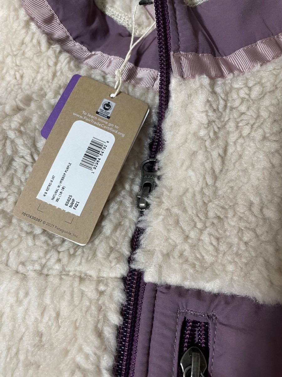 patagonia レトロX 16-18 kids xxl パタゴニア パープル 中古・古着通販】Patagonia (パタゴニア) レトロXフリース
