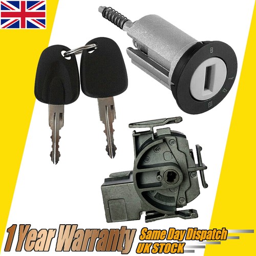 Ignition Switch + Barrel + 2 Keys For VAUXHALL COMBO C MERIVAA CORSAC