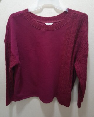 Womens Size 2XL  Time & Tru Purple Sweater NWOT
