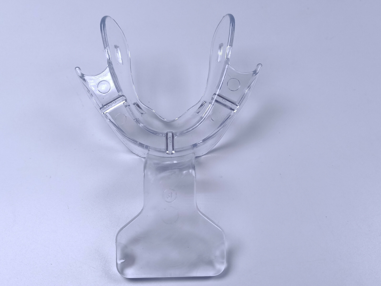 6Pcs Dental Frame Cut Back FCB Impression Tray Mandibular Denture