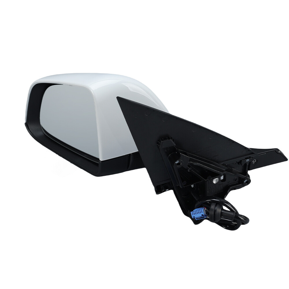 Couvercle Rétroviseur Tesla Model Y 2021-2024 - Protection Et Style En Blanc Nacré !