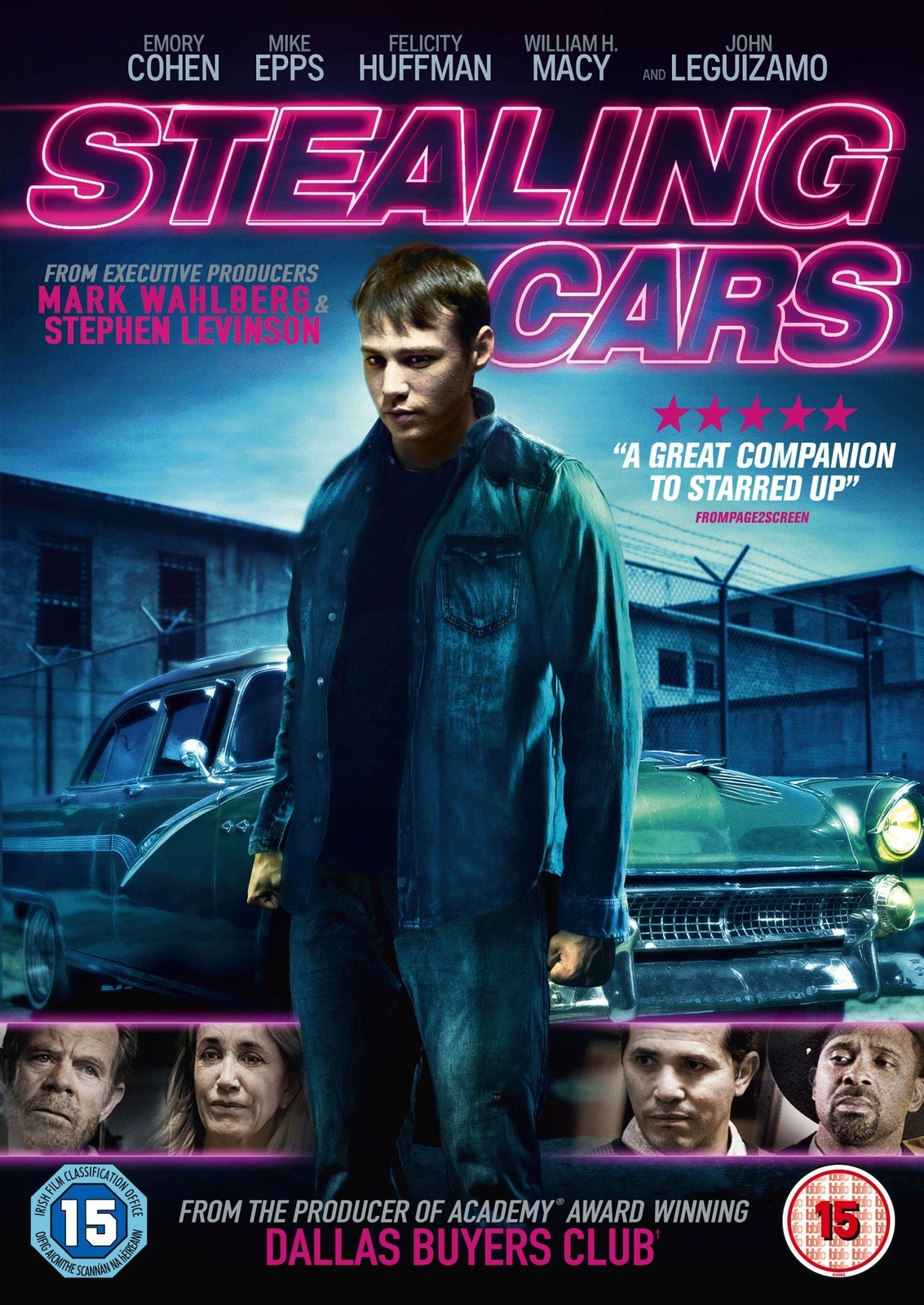 Stealing Cars (DVD) Emory Cohen John Leguizamo Heather Lind Mike Epps