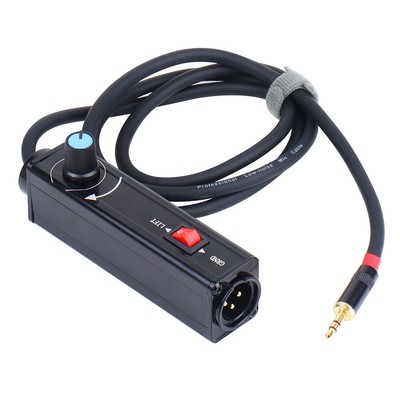 2X(Stereo-Masseschleifen-Isolator, 3,5 mm auf XLR, Audio-Isolator, Audio-Ra2719