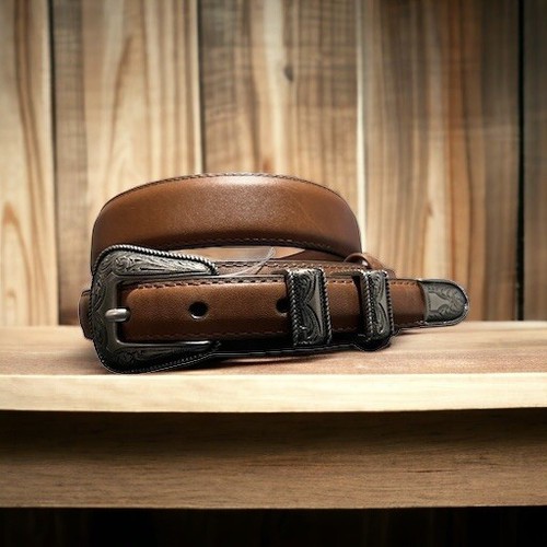 Plain Nocona Ranger Cowboy Strap For Men Leather Belt Men's Western Belts