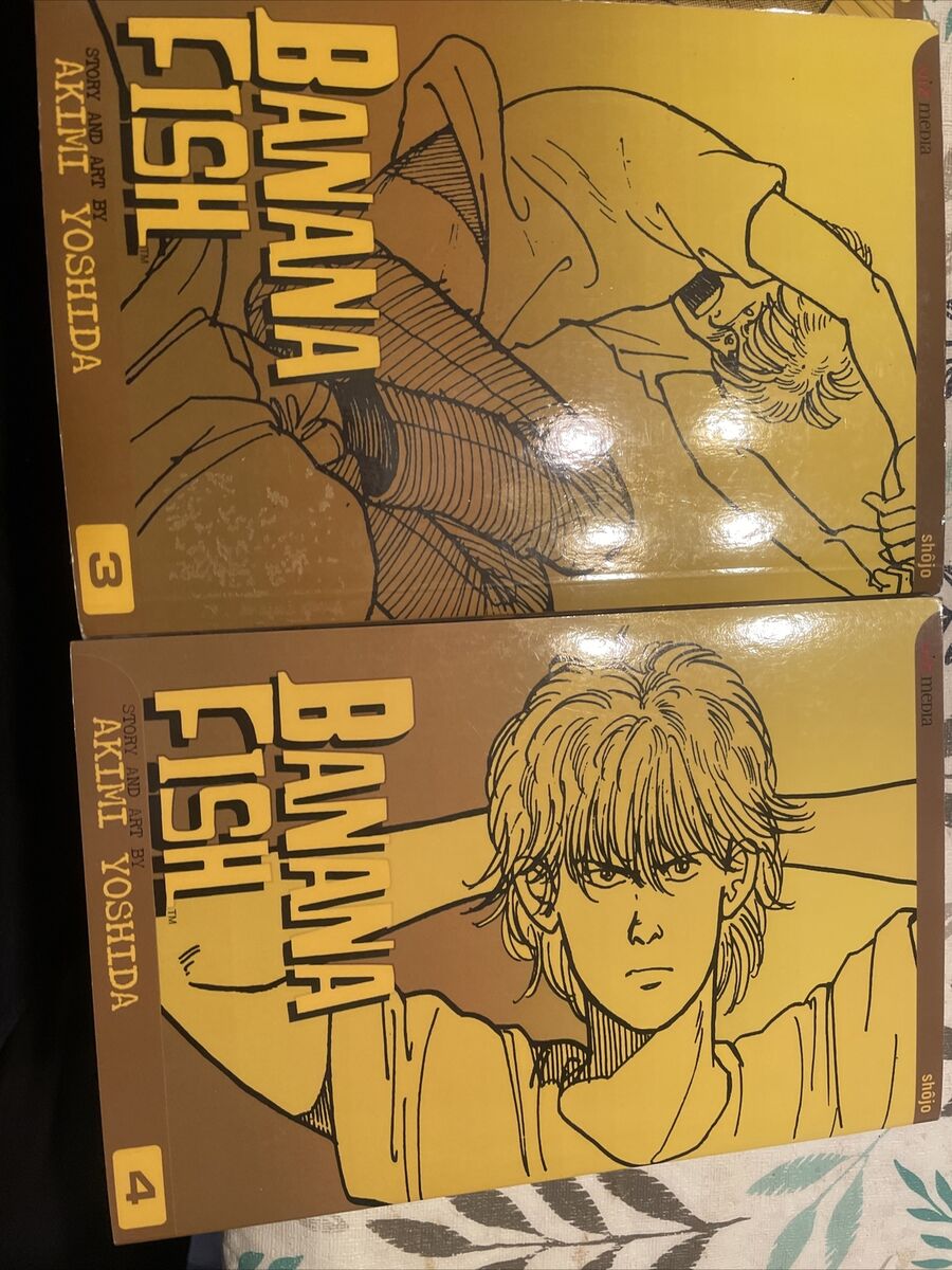 Shoujo - Brasil - Banana Fish de Akimi Yoshida o Mangá