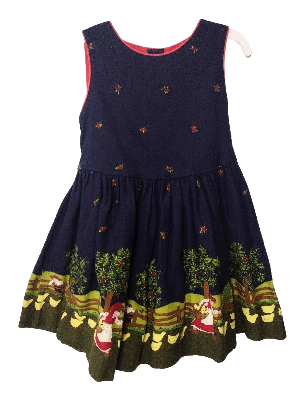 Vestidos Vintage de todos los días de Algodón para Niñas