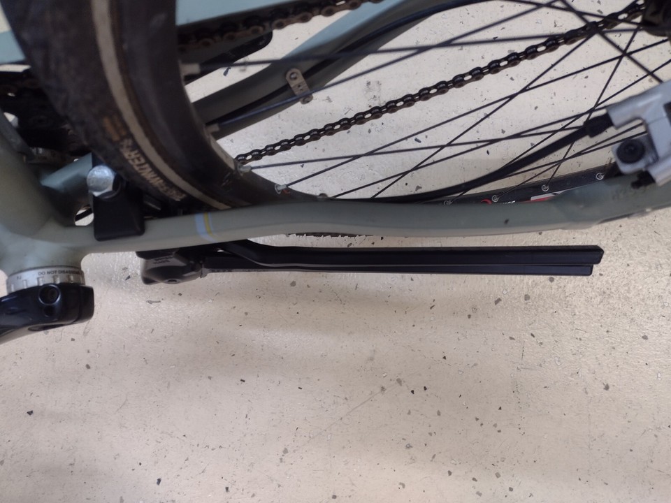 Pletscher Heavy Duty double leg kickstand BLACK or SILVER 320mm / End