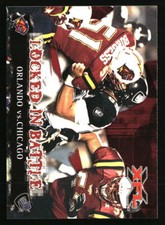 Orlando vs Chicago LB 2001 Topps XFL #81  Football Card