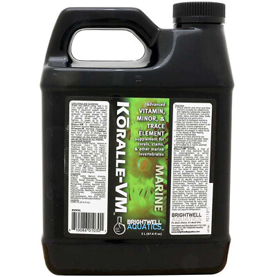 Brightwell Aquatics Koralle-VM 2 Liters Marine and Reef Vitamins Trace Elements