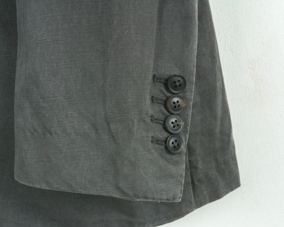 Abrigo Blazer Dolce & Gabbana Nuevo con Etiquetas Hombres Reino Unido 36 EE. UU. Lino Algodón XS UE 46 Foto 3 de 4