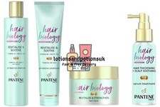 Image of Pantene Hair Biology MENOPAUSE REVITALISE & SOOTHE Shampoo Conditioner Mask
