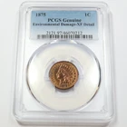 1875 P PCGS XF Detail - Indian Head Cent Penny - 1c US Coin #46379A