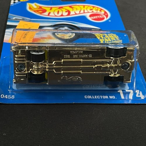 1992 Hot Wheels Collector #174 Limozeen Metal Fland Paint Diecast MOC - Picture 6 of 7