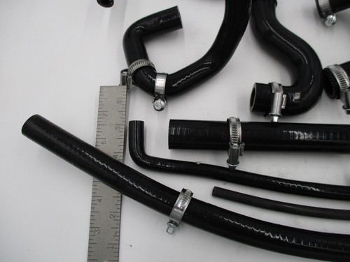 PORSCHE 944 TURBO 86 TO 87 SILICONE VACUUM HOSE KIT  W/CLAMPS AND HARDWARE  NEW - Bild 2 von 10