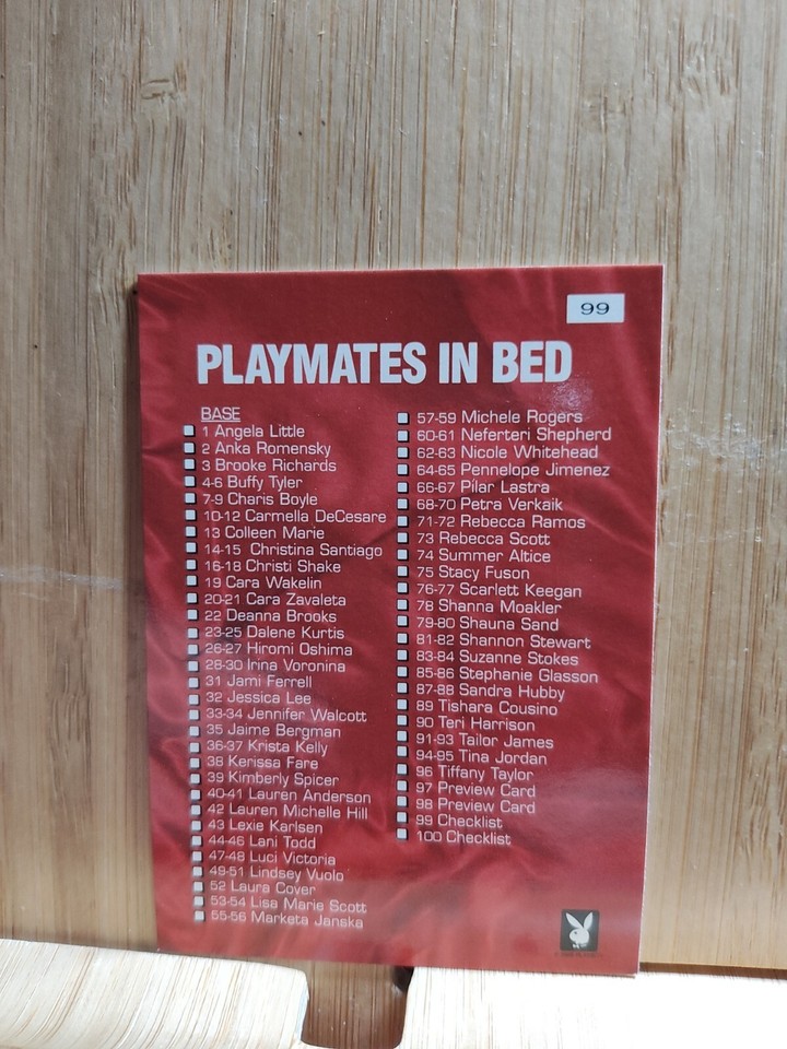 PLAYBOY S PLAYMATES 2003 99 CHECKLIST 1 Trading Card EBay playboy-s-playmates-2003-99-checklist-1-trading-card-ebay
