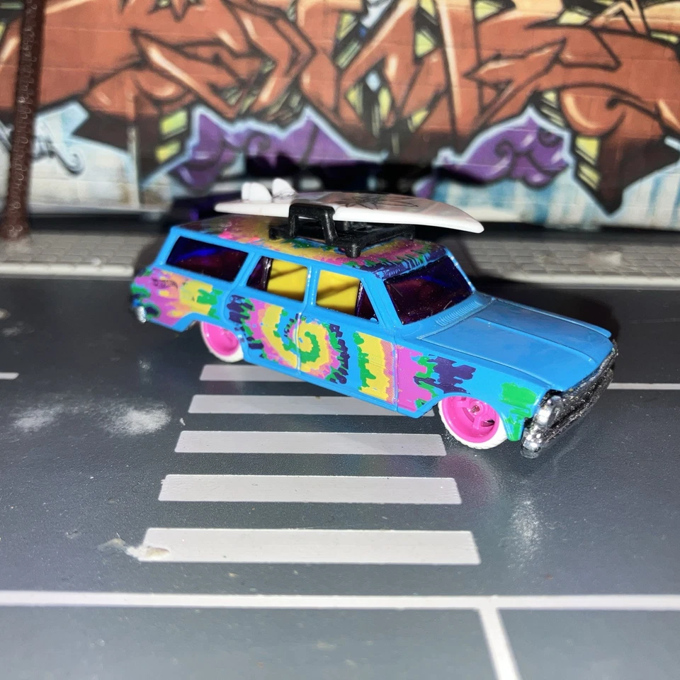 “71 Chevy nova Wagon “Smoke &Fly” W/S Real Riders Removable Surfboard Adult Own - Image 2 of 4