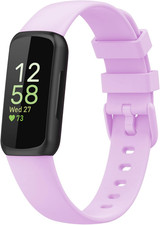 Bands Compatible with Fitbit Inspire 3, Adjustable Soft Silicone Accessories Spo