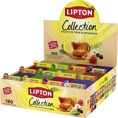 Tea Variety Pack 180 Beutel 12 Geschmacksrichtungen Black Green Herbal RA
