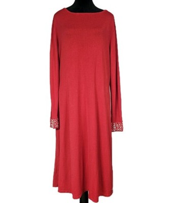 red cocktail dress size 18 Kay Unger Women's Farrah V-Neck Twist Midi-Dress - Ruby Red