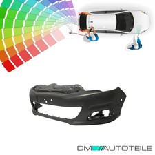 Lackiert Stoßstange vorne mit PDC ohne SRA passt für Citroën C4 (B7) 2010-2017