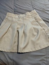 Wonder Nation Girls Khaki Pleated SchoolUniform Skort Sz...
