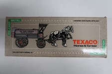 1991 Ertl Texaco Horse  Tanker Bank Collector's Series 8