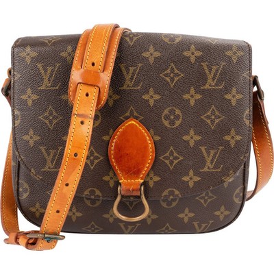 Louis Vuitton Monogram Canvas Saint Cloud GM Crossbody Bag Tasche