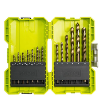 Ryobi HSS-G Metallbohrer Set 19-Tlg RAK19HSS2 Bohrer Neu