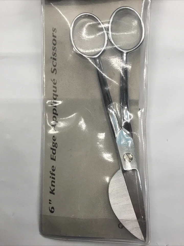 Gingher Knife Edge Applique Scissors 6” G-6R  - Image 2 of 4