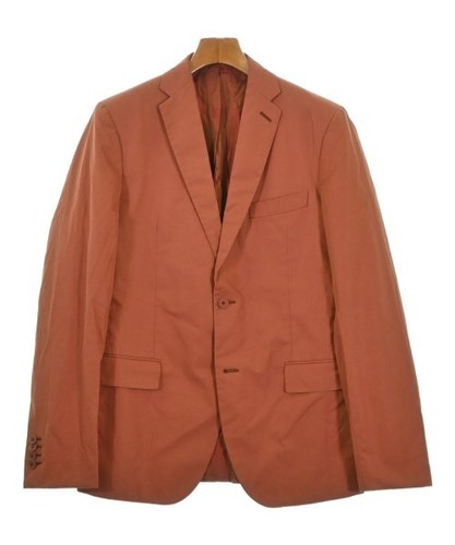 Bottega Veneta, Bottega Veneta Men's Orange Cotton Nylon Jacket Vintage Size 48 Excellent