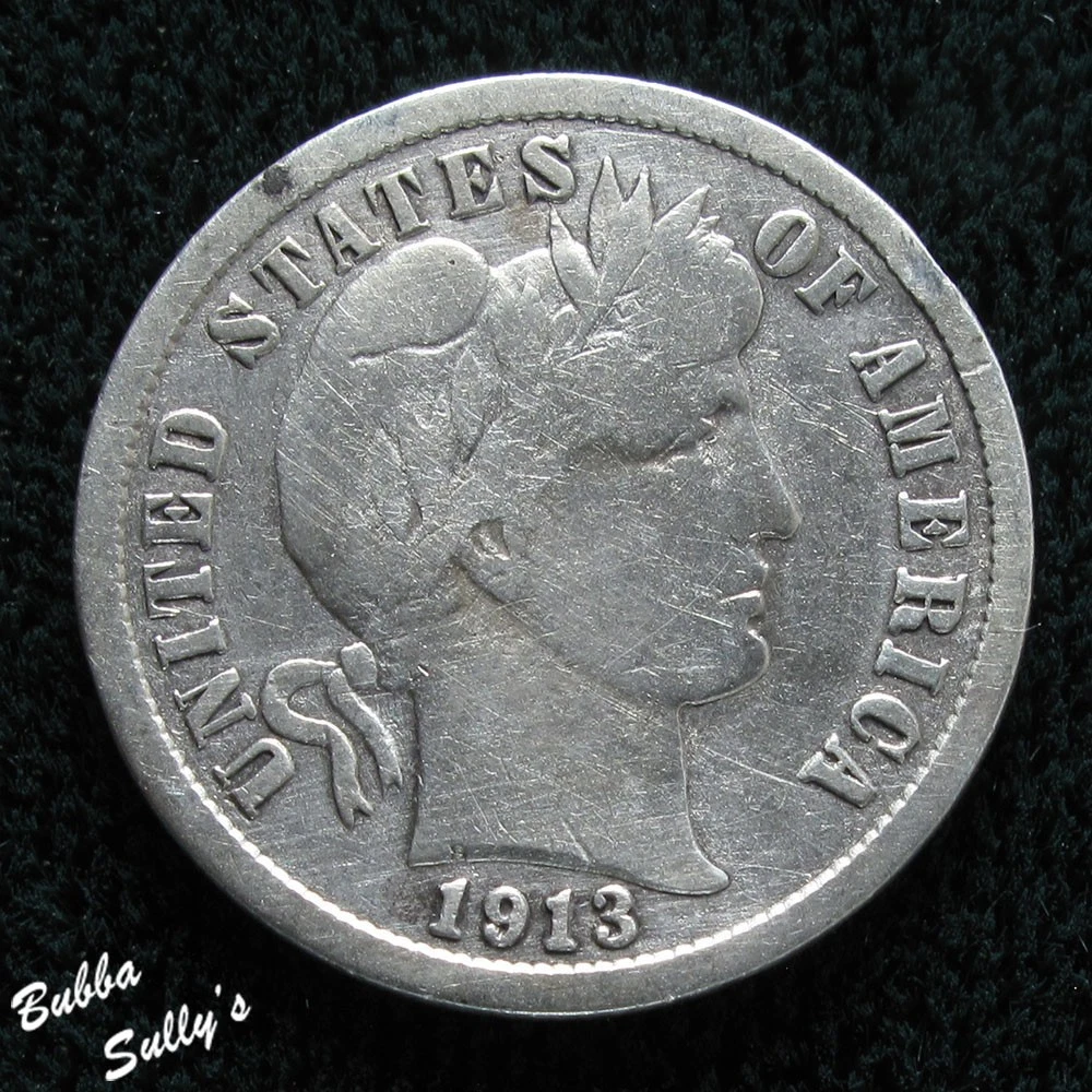 1916年 バーバー・ダイム銀貨！ S刻印！【美品】 1913 Year Barber US Dimes (1892-1916) for sale | eBay