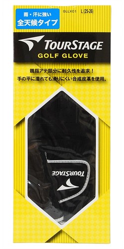 BRIDGESTONE TOUR STAGE Golf Glove GLLX01 BK (Black) S - 第 3/3 張圖片