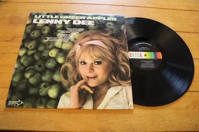 Lenny Dee Little Green Apples Black Vinyl LP 12'' Decca Easy Listening Cheesecake