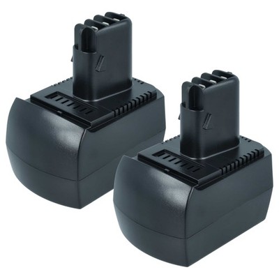 2x Akku für Metabo BZ 12 SP SSP 12 ULA9.6-18 3Ah 12V