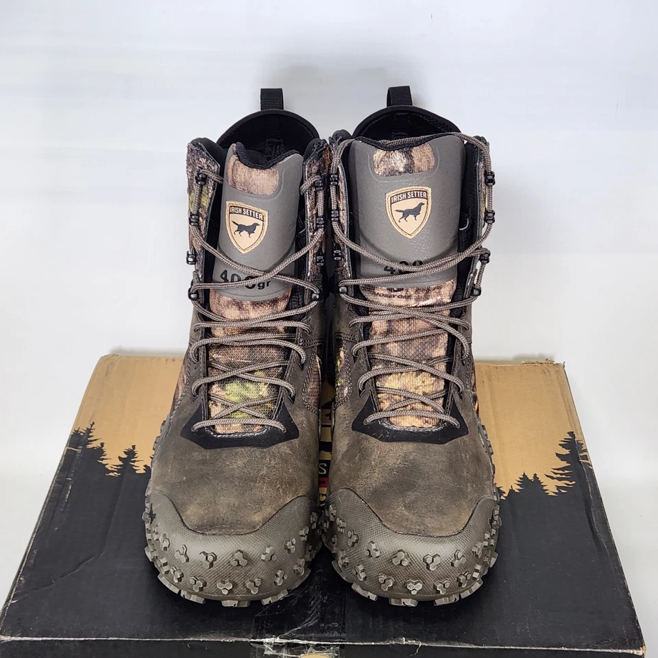 Size 11 - Irish Setter VaprTrek 8" Hunt - Mossy Oak Country Roots - Mens - 3943 - Image 3 of 4
