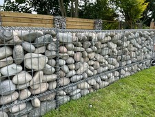 Gabion Cages  Baskets Retaining Stone Garden Wall Heavy Duty 3mm wire  UK store