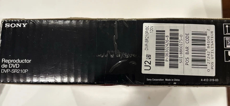 Sony CD DVD Player DVP-SR210P Progressive Scan Ultra Slim New In Box - Image 3 of 3