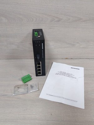 MICROSENS MS657104X INDUSTRIAL FAST ETHERNET SWITCH 4X10/100T 1X100FX- W/O BOX