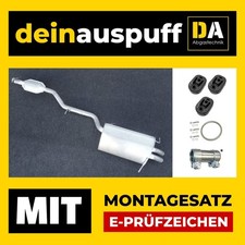 Endschalldämpfer für Mercedes C-Klasse CLK 180 200 230 Auspuff D399 Endschalldämpfer für Mercedes C-Klasse CLK 180 200 230 Auspuff D399