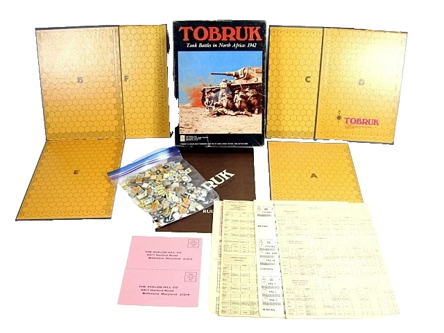 tobruk avalon hill products for sale | eBay