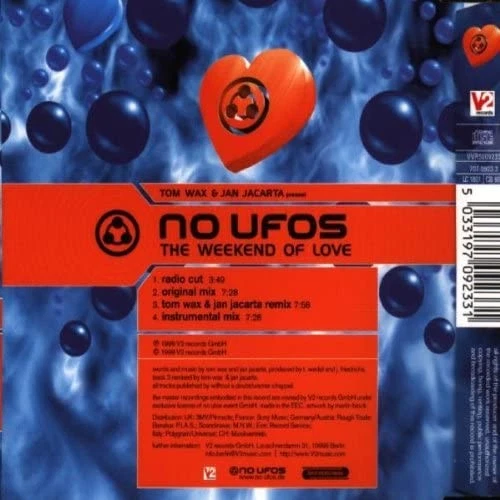 Tom Wax & Jan Jacarta No Ufos The Weekend of Love (CD) (UK IMPORT) - Image 3 of 3