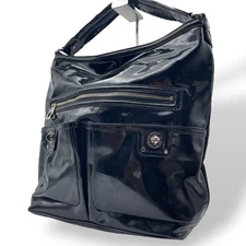 MARC JACOBS Women Bag Rare By Large Capacity Tote Enamel Turnlock Limited Editio