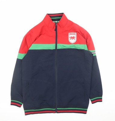 Marks and Spencer Teens bunte College-Jacke Größe 164 durchgehender Reißverschluss