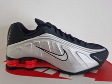 NIKE SHOX R4 NERA ARGENTO PIST. ROSSI N.44,5 NUOVE AIR MAX 97 TN DA NEGOZIO 