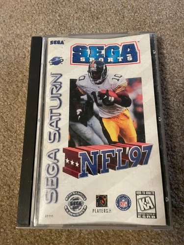 NFL 97 '97 Sega Saturn CIB Complete in Box Tested Working