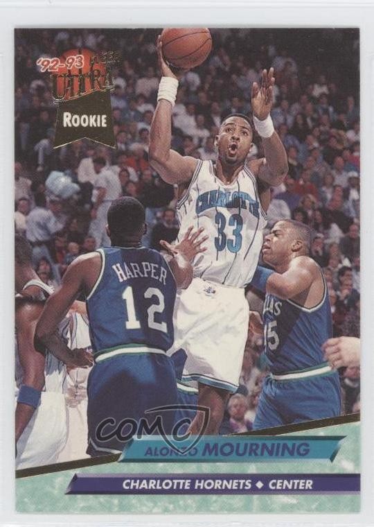 1992-93 Fleer Ultra Alonzo Mourning #234 HOF 00jz